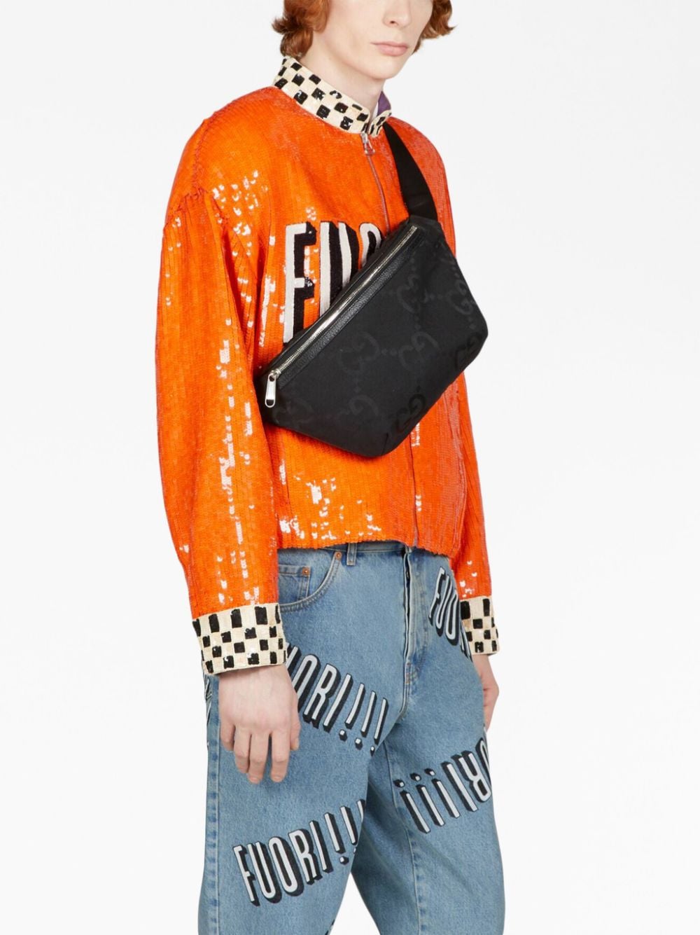 G*u*i jumbo gg belt bag