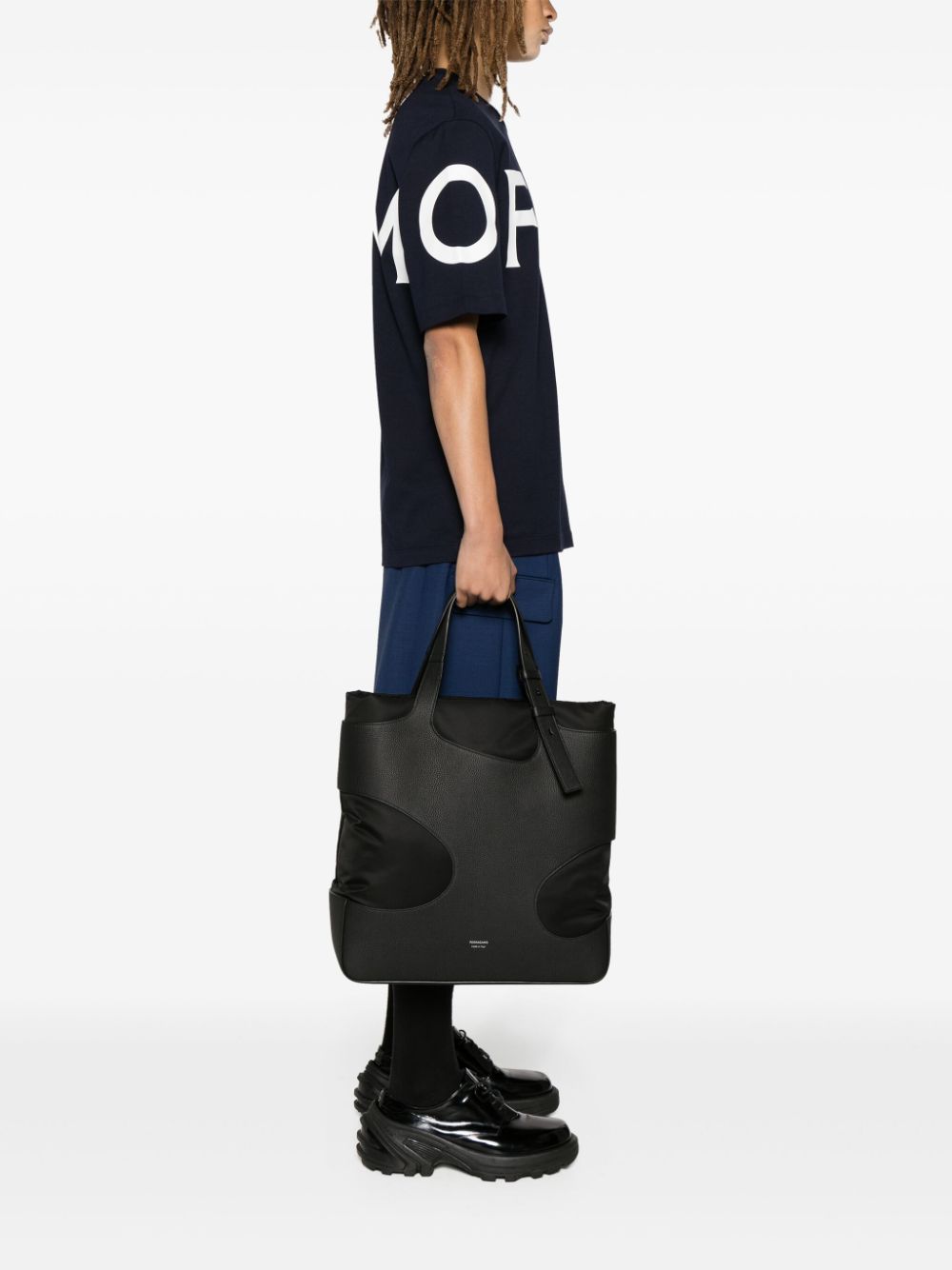 Ferragamo double-layer leather bag