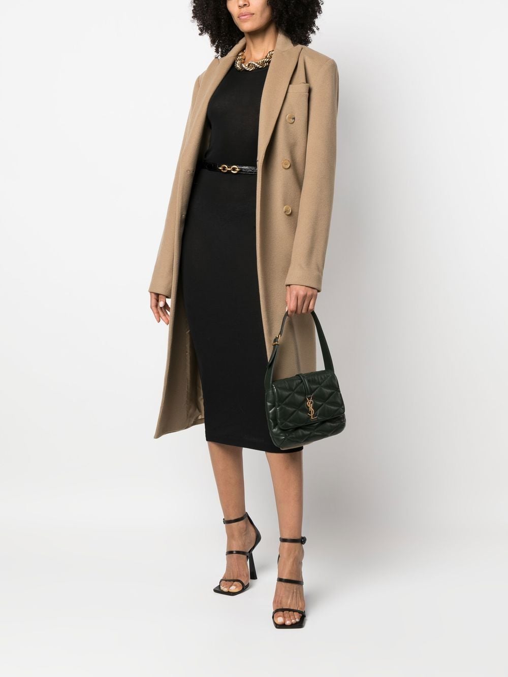 Saint Laurent Le 5 à 7 quilted shoulder bag