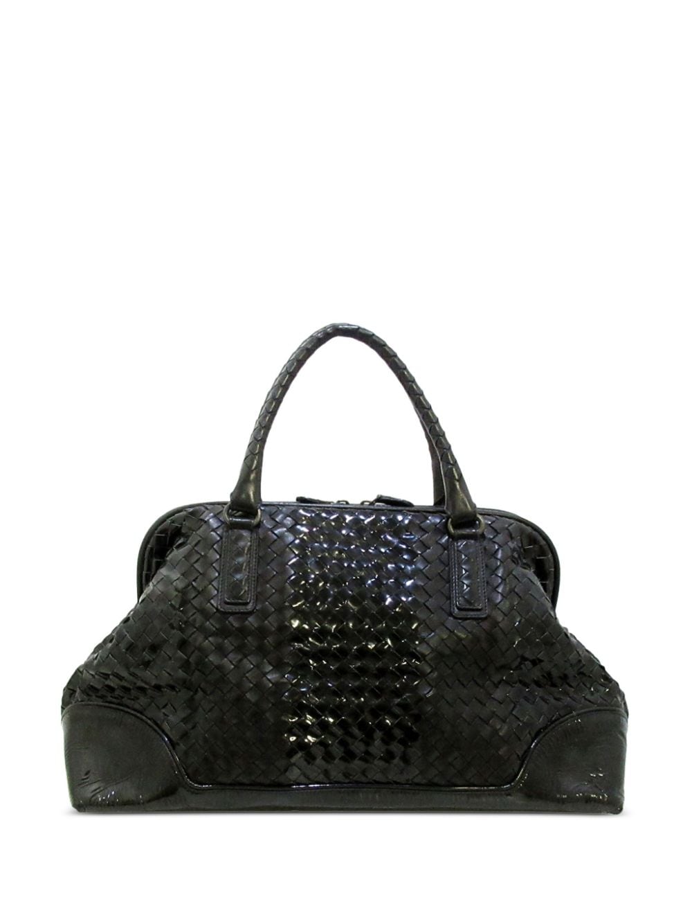 Bo*te*ga ve*ne*ta   intrecciato two-way zip handbag