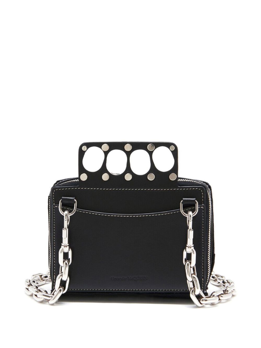 Alexander McQueen mini The Grip messenger bag