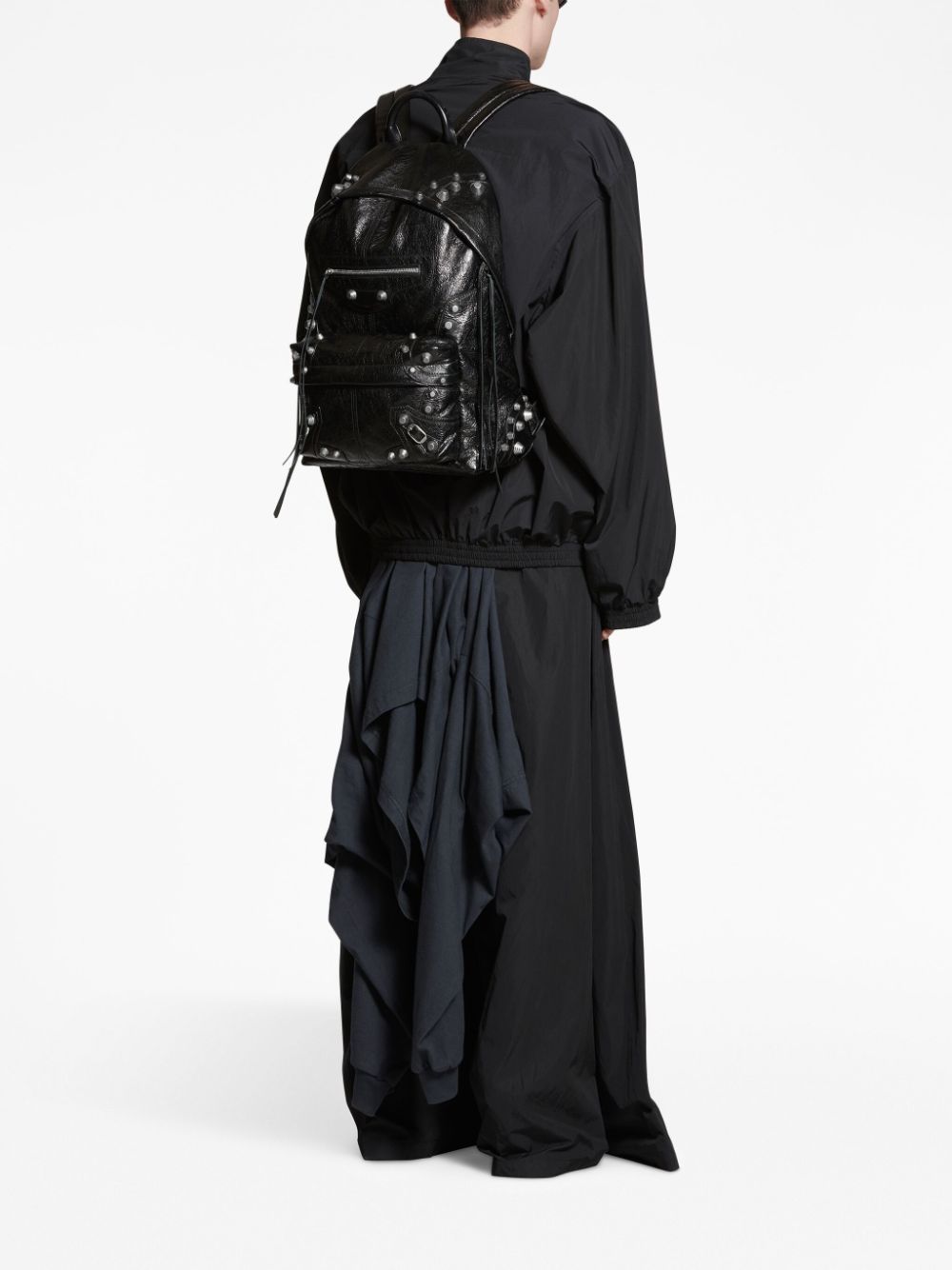 Ba*len*cia*ga le cagole studded backpack