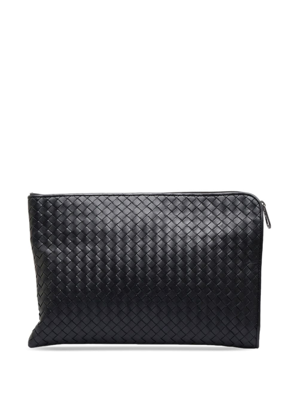 Bo*te*ga ve*ne*ta intrecciato zipped clutch