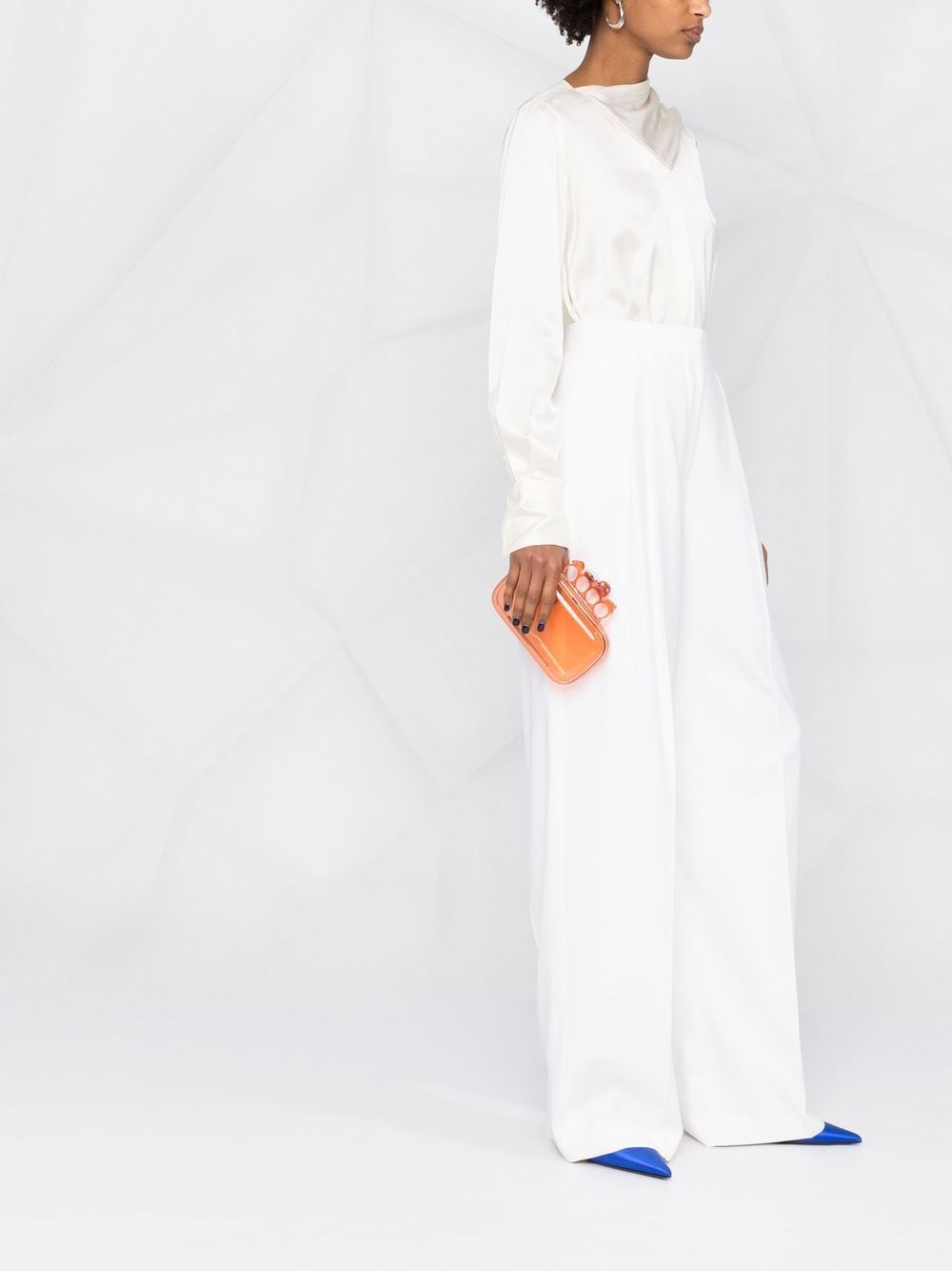 Alexander McQueen Four Ring clutch bag