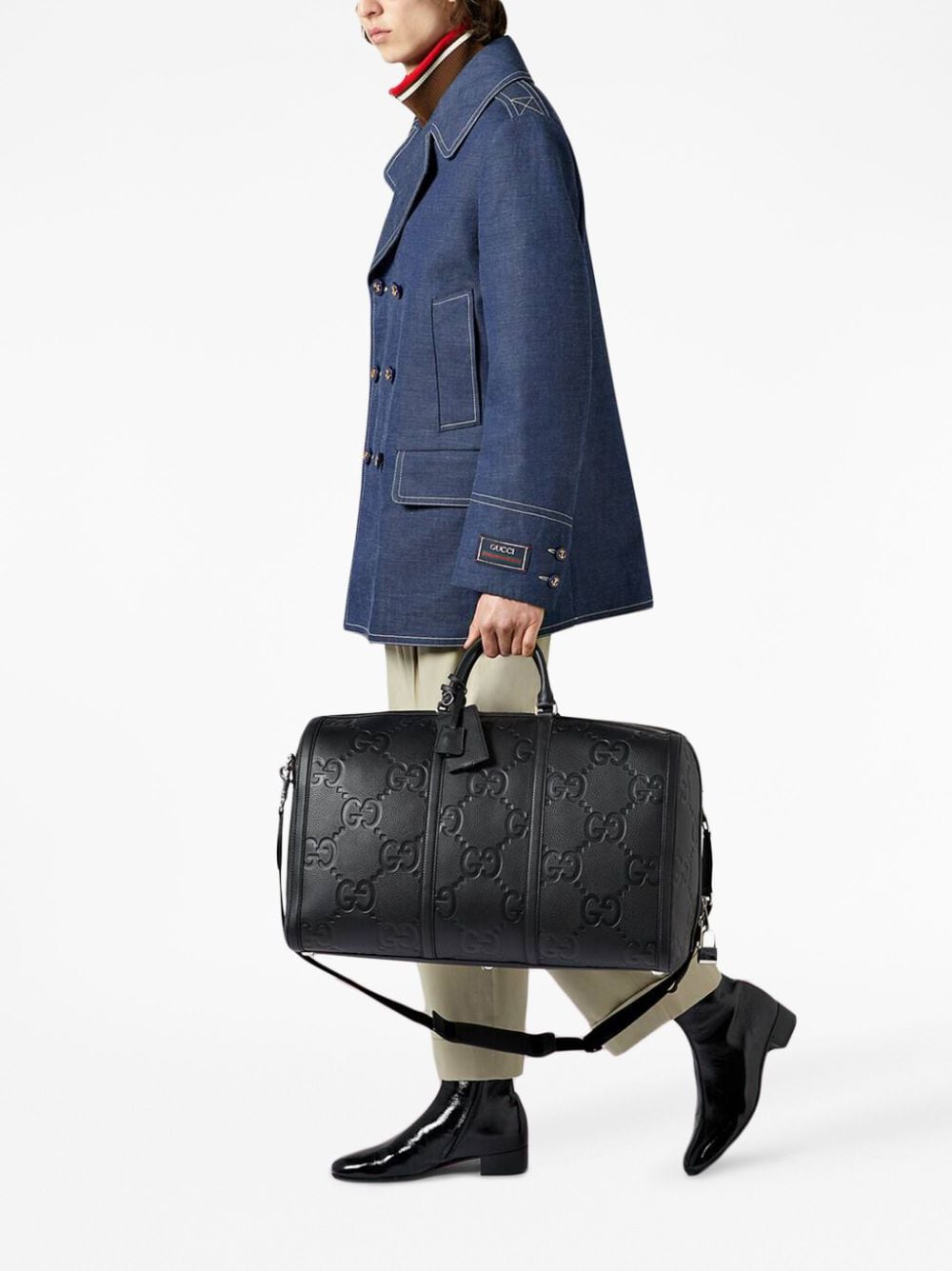 G*u*i jumbo gg large duffle bag