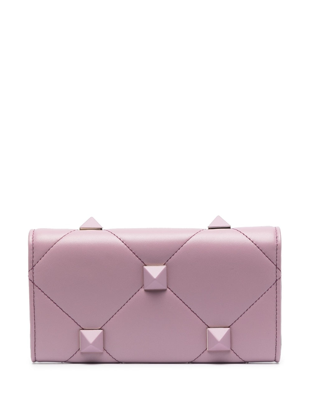 Valentino Garavani Roman Stud leather clutch bag