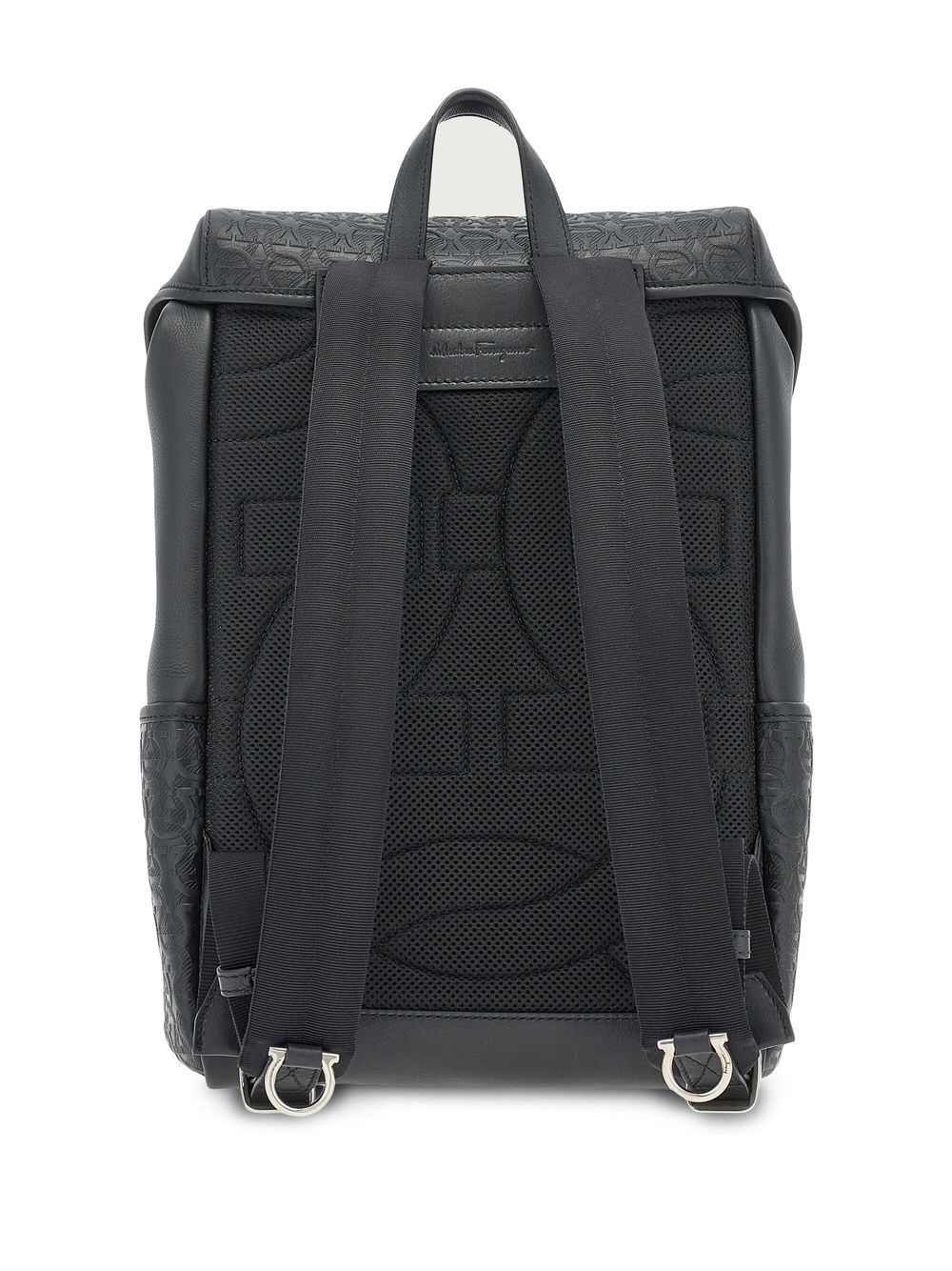 Ferragamo Gancini debossed backpack