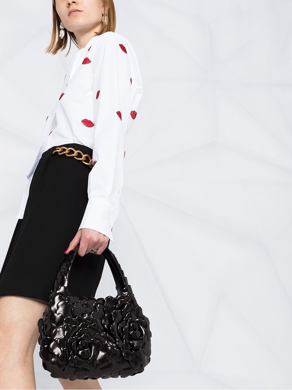 Valentino Garavani small 03 Rose Edition Atelier tote bag