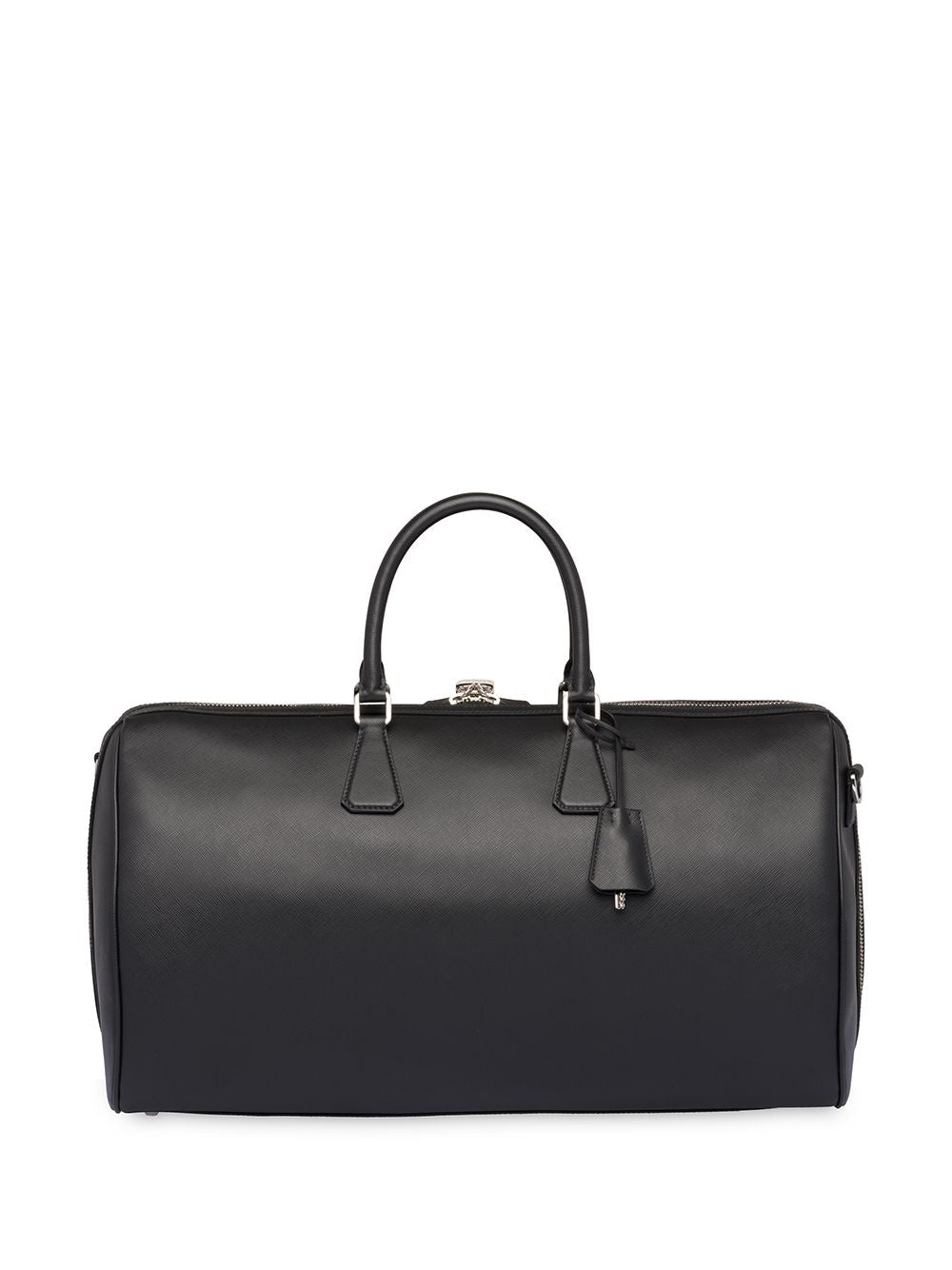 Pra*a saffiano leather duffle bag