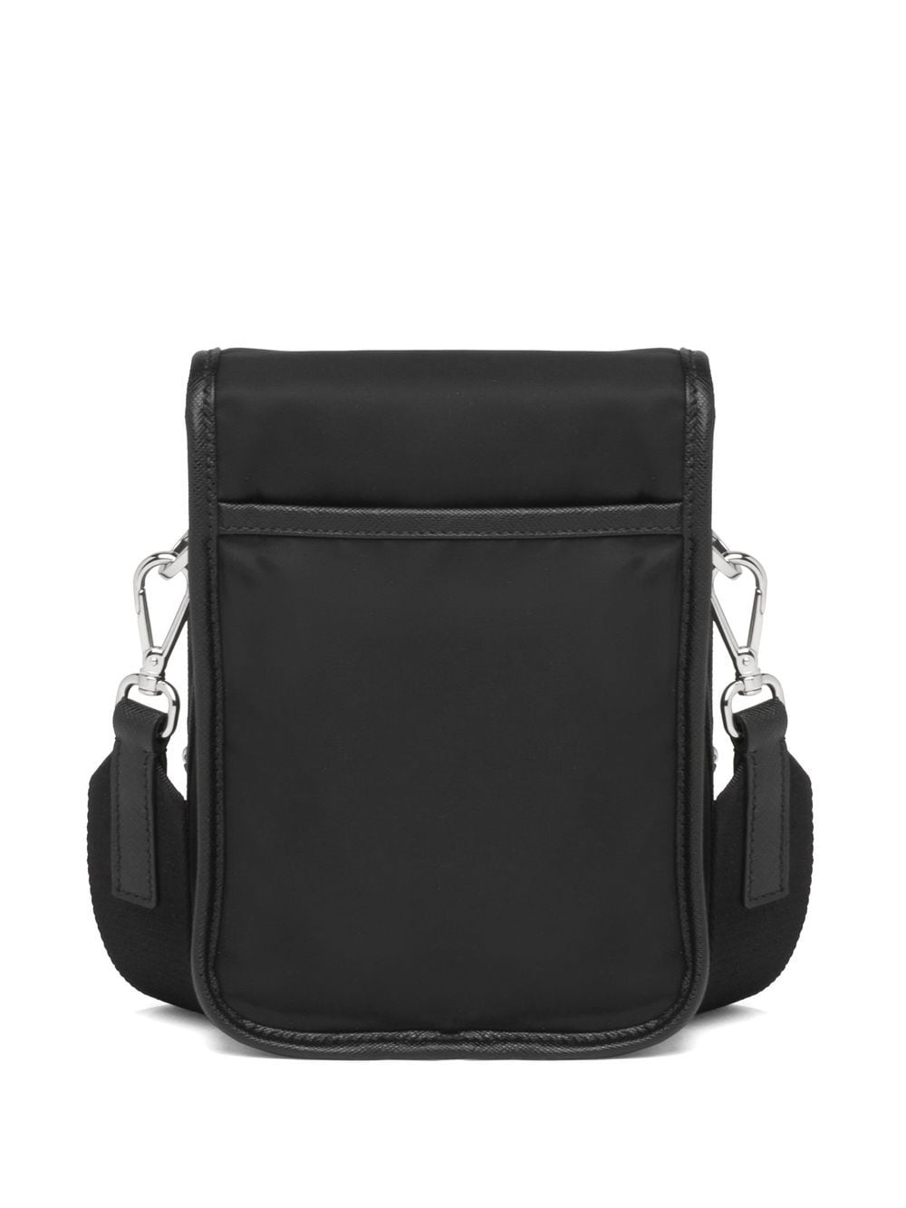 Pra*a saffiano triangle-logo re-nylon shoulder bag