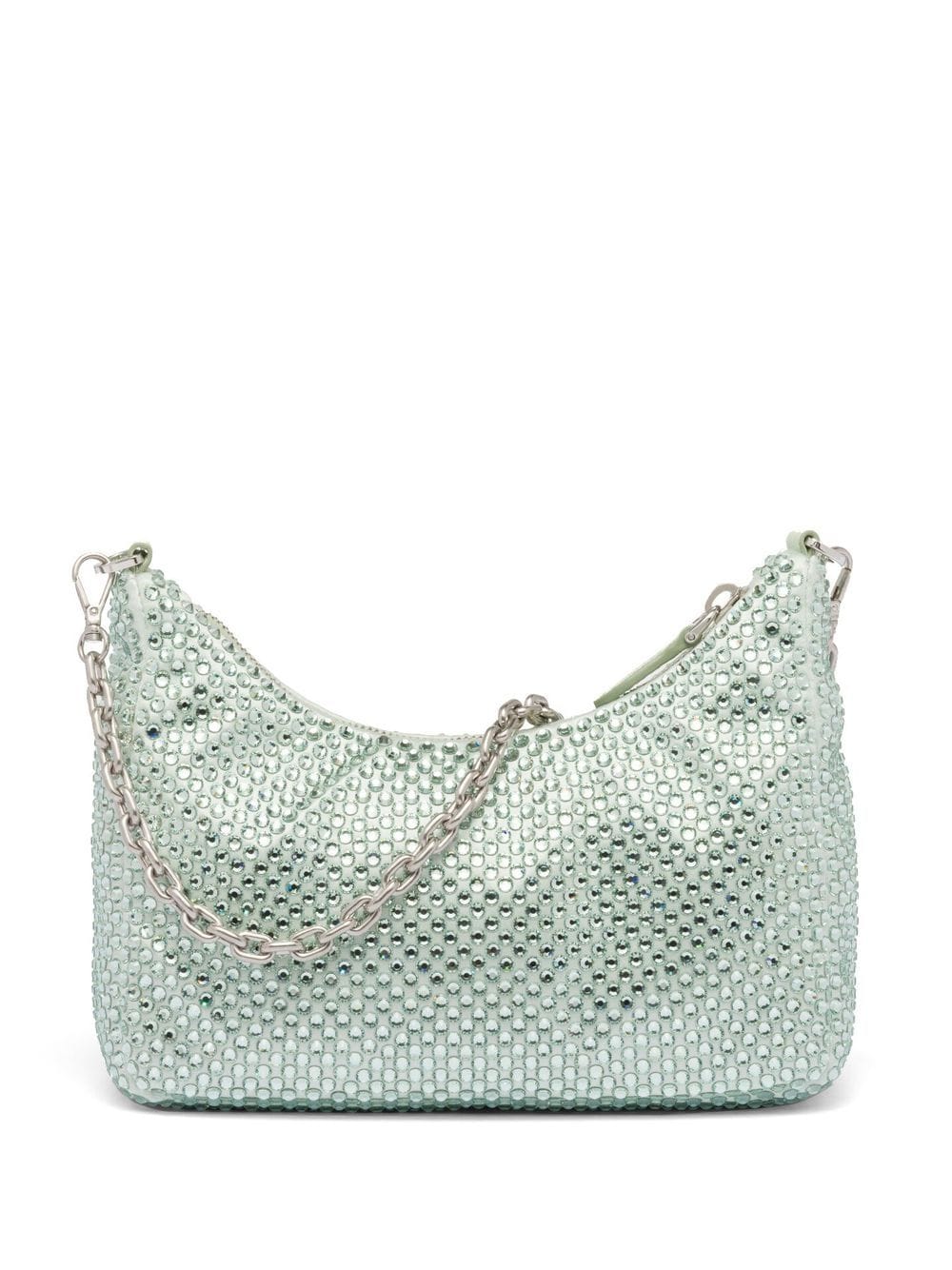 Pra*a re-edition 2005 crystal-embellished shoulder bag