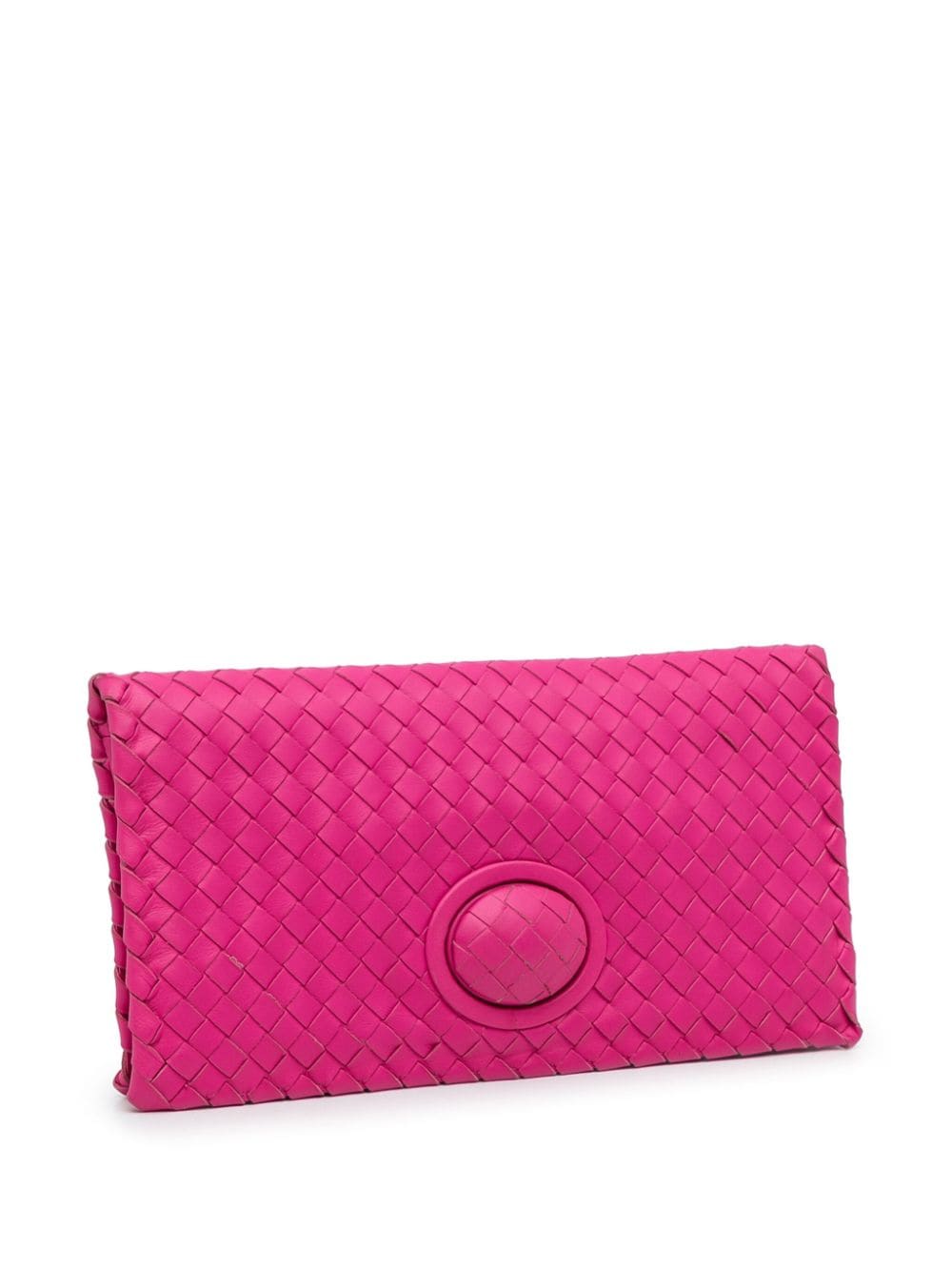 Bo*te*ga ve*ne*ta 2012 intrecciato flap clutch bag