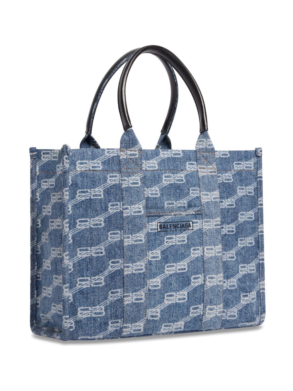 Ba*len*cia*ga hardware bb monogram-print tote bag