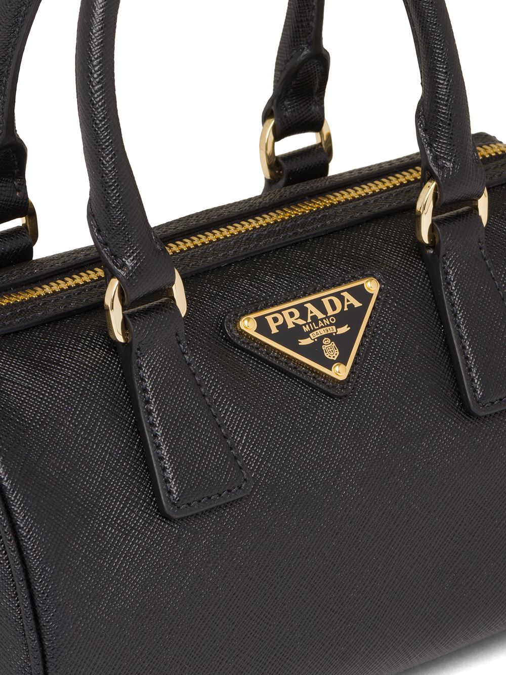 Pra*a saffiano top-handle bag