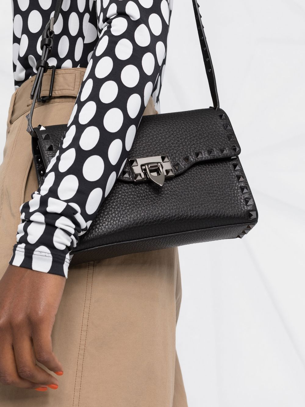 Valentino Garavani small Rockstud leather crossbody bag