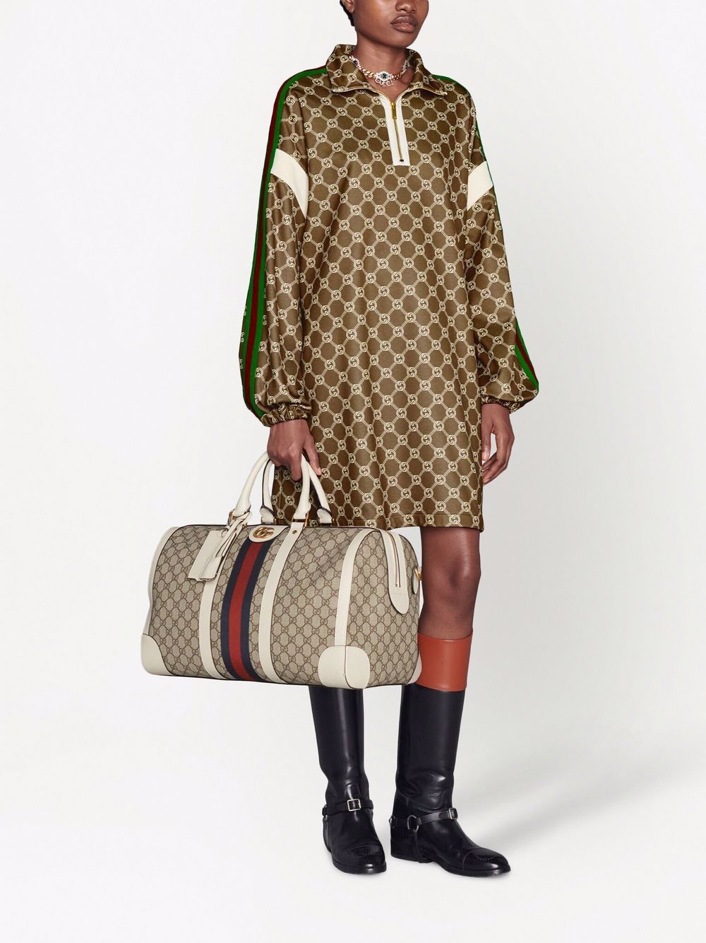 G*u*i large ophidia duffle bag