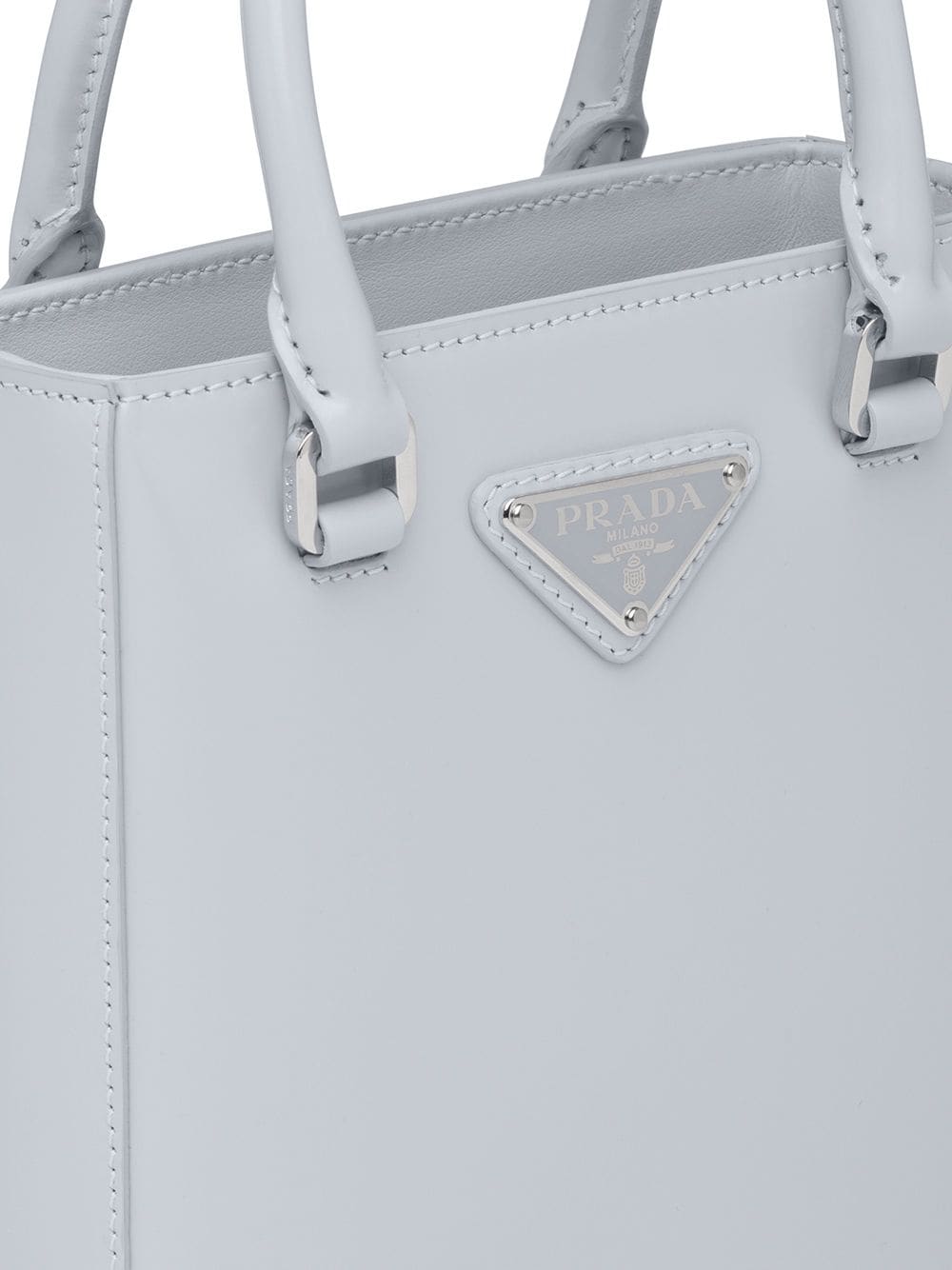 Pra*a small triangle plaque tote