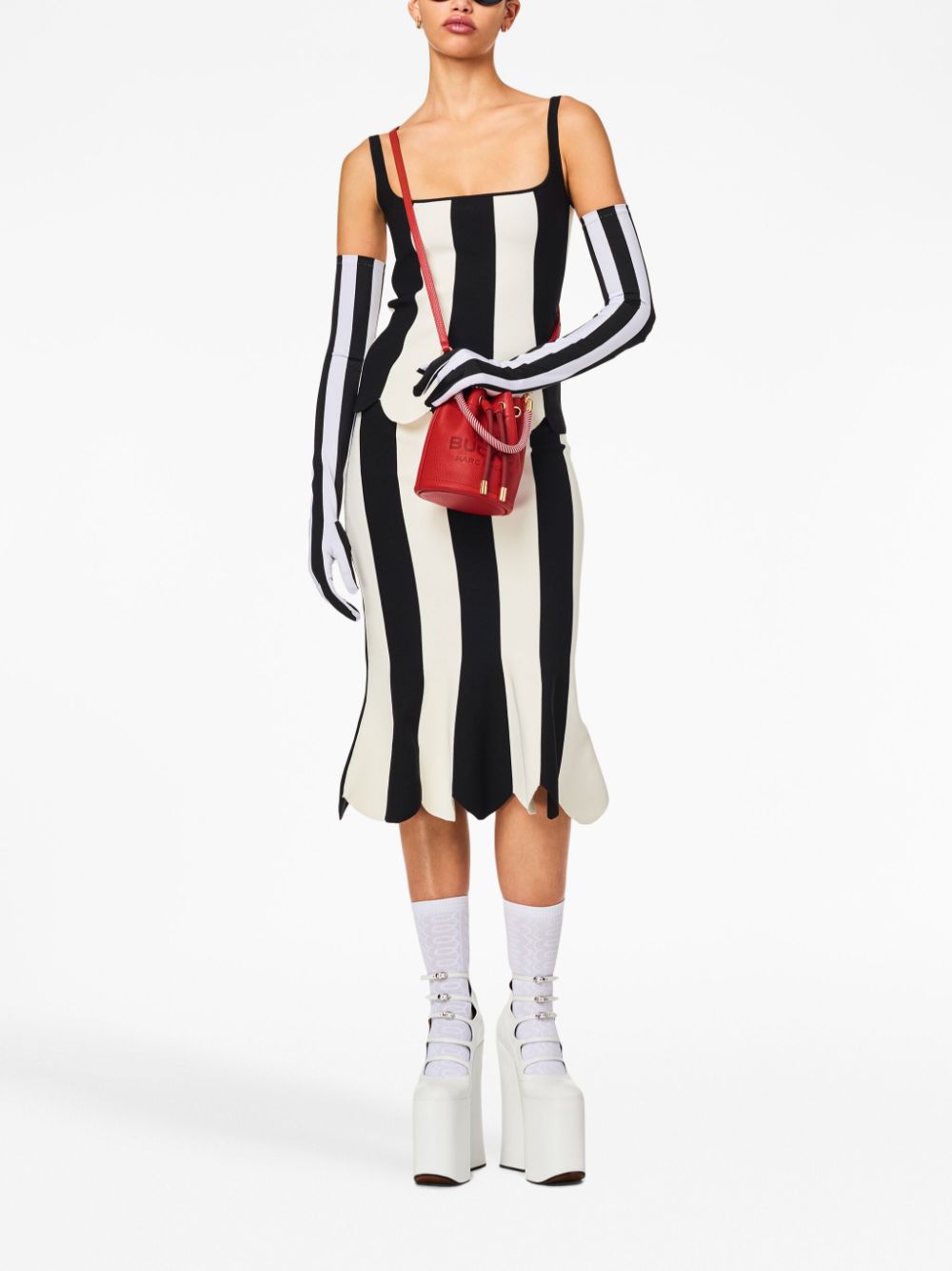 Marc Jacobs The Leather Mini Bucket bag