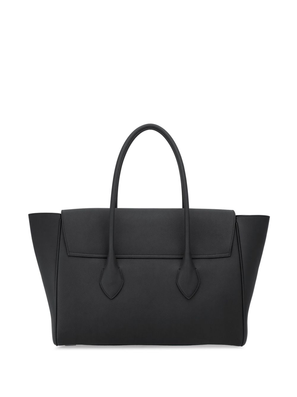 Ferragamo logo-stamp leather tote bag