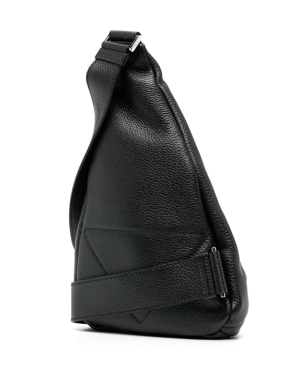Pra*a cross logo-embossed backpack