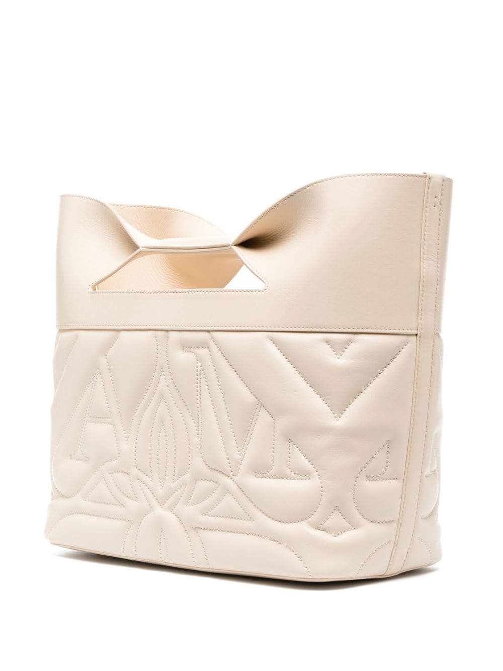 Alexander McQueen The Bow quilted tote bag