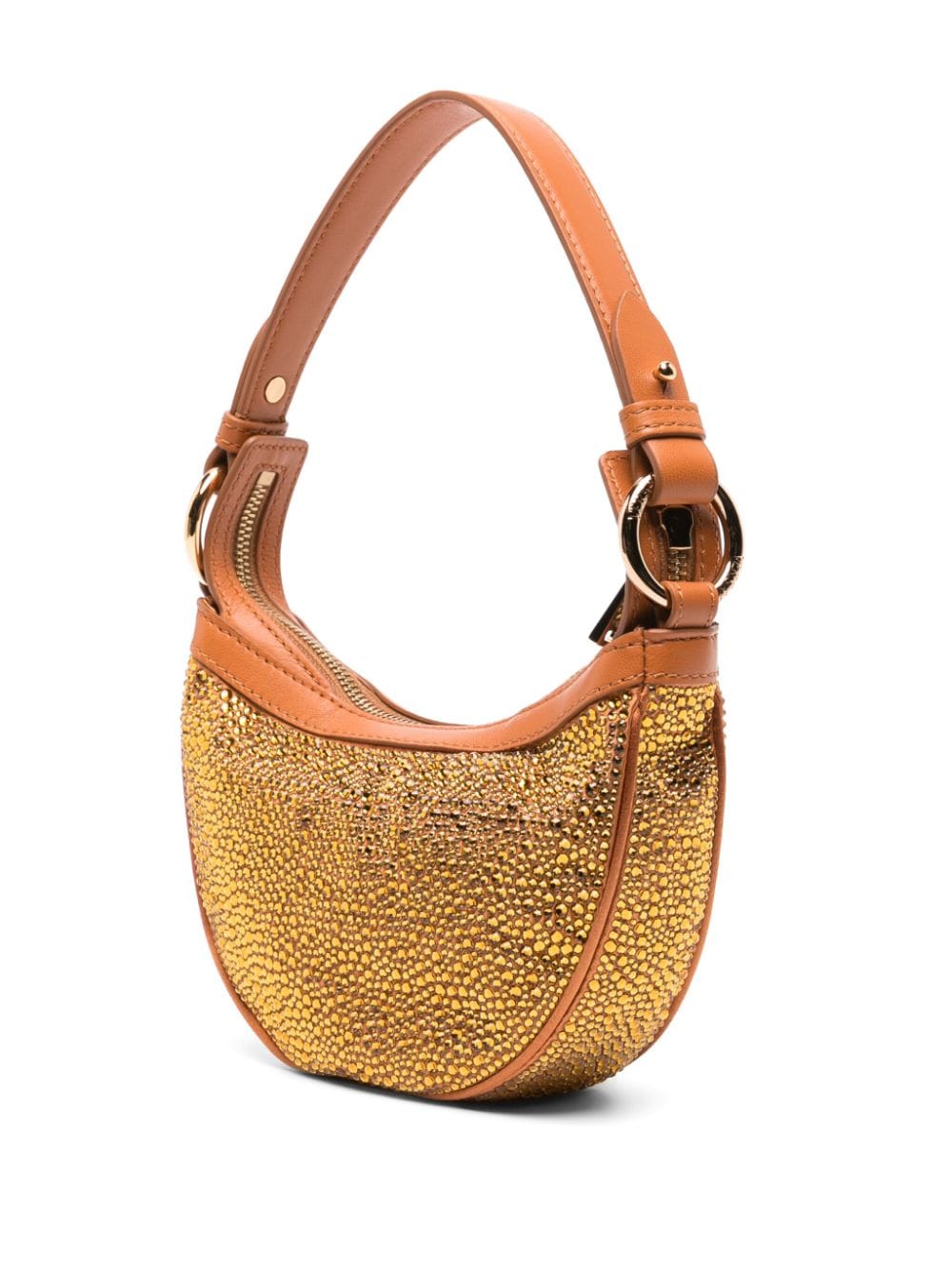 Versace Repeat crystal-embellished shoulder bag