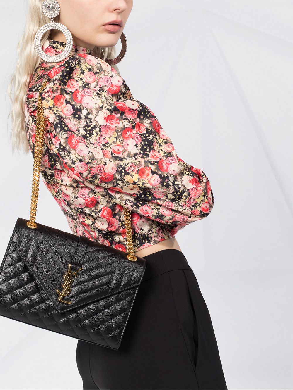 Saint Laurent Cassandra quilted shoulder bag