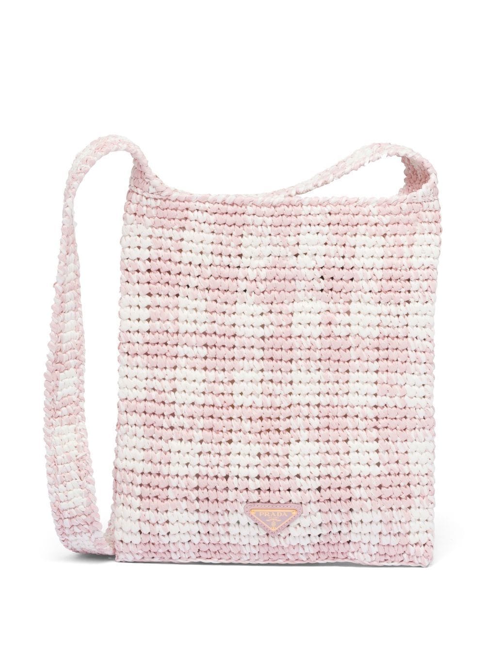 Pra*a small raffia bag