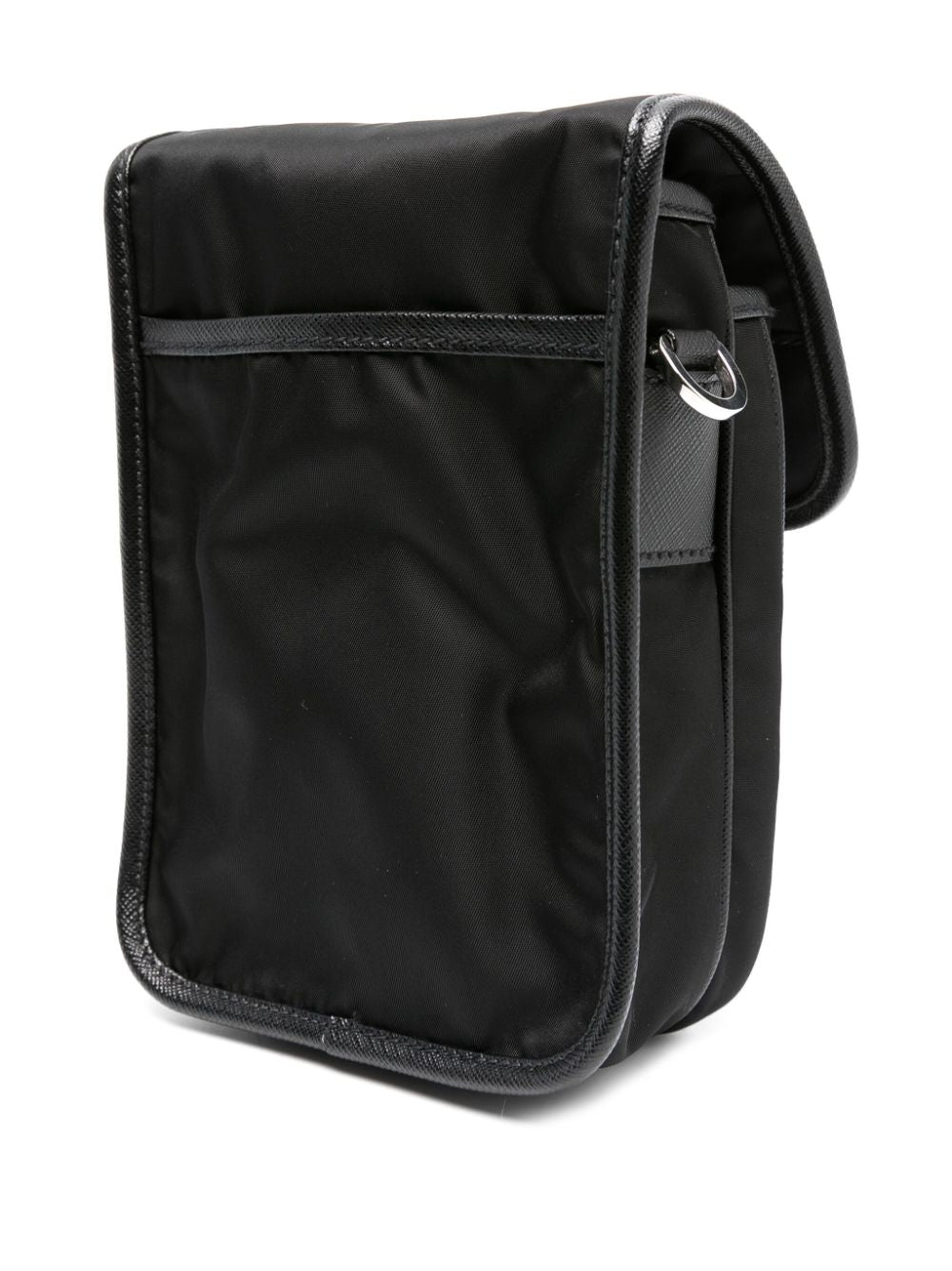Pra*a re-nylon flap messenger bag