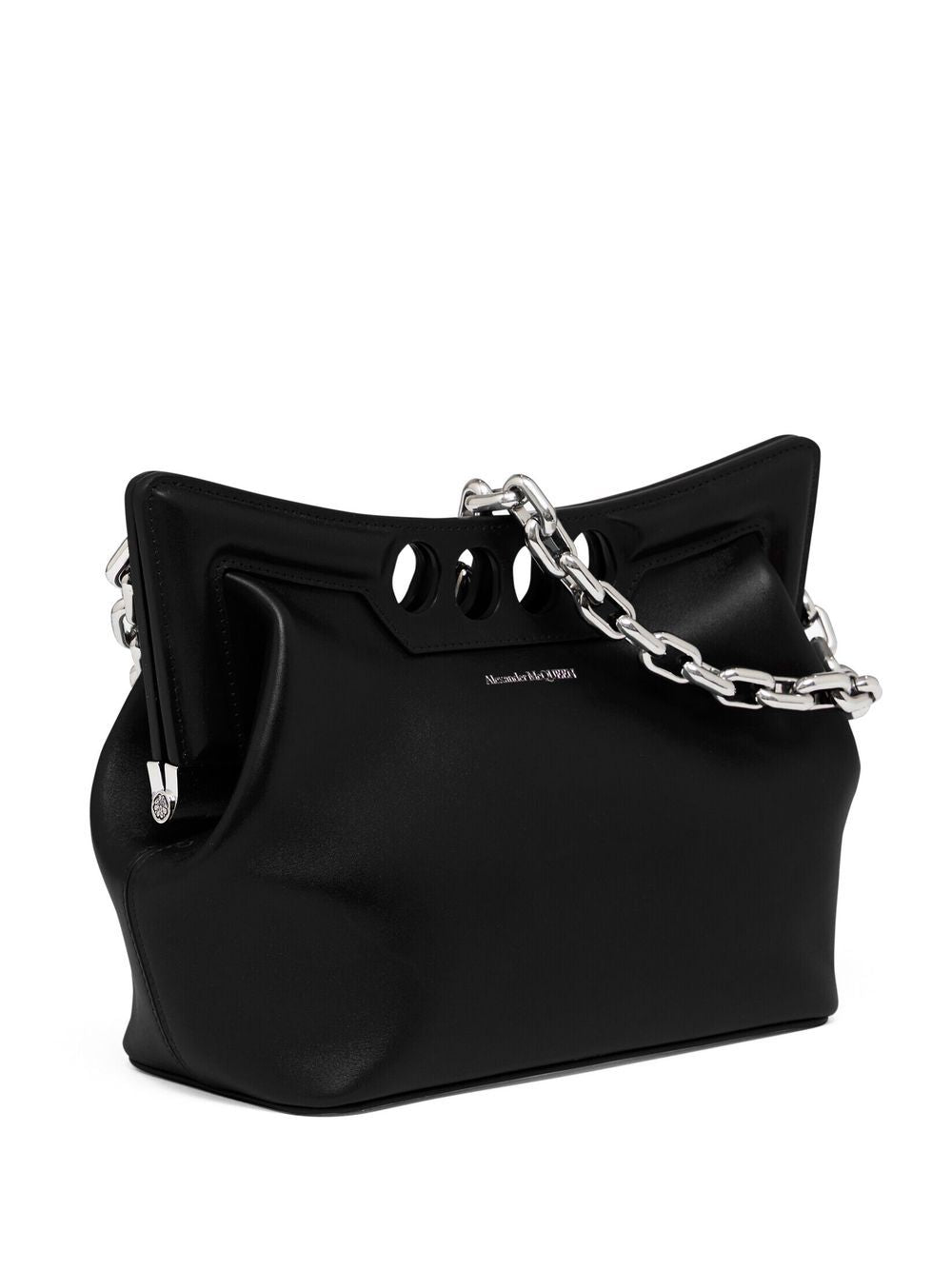 Alexander McQueen The Seal quilted shoulder bag