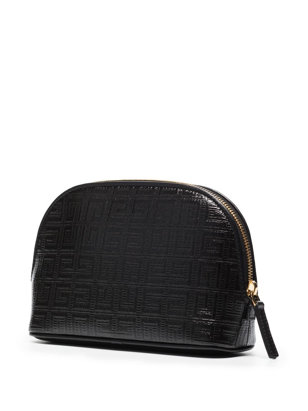 Givenchy logo-print embossed clutch