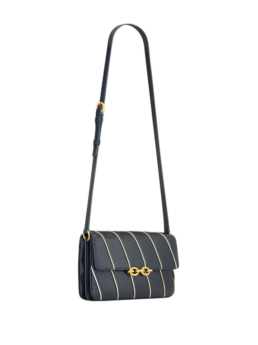 Saint Laurent Le Maillon striped shoulder bag