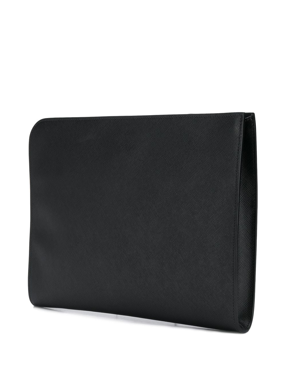 Pra*a logo clutch bag