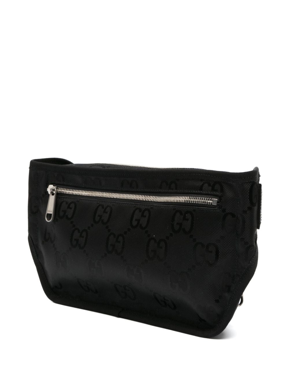 G*u*i double g logo-patch belt bag