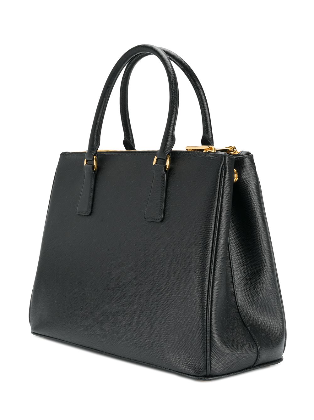 Pra*a large galleria leather tote bag