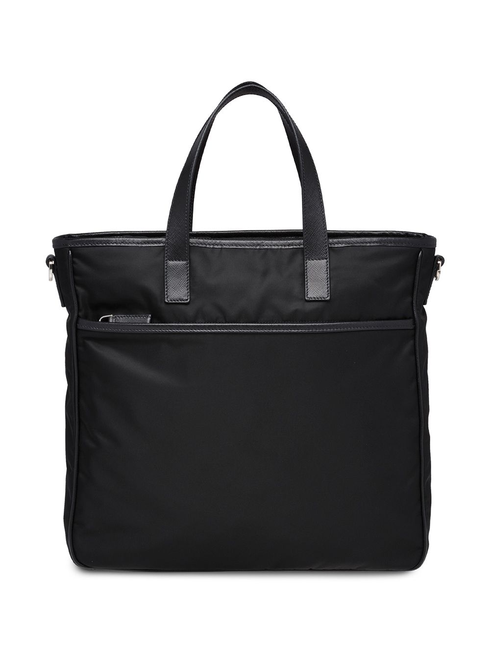 Pra*a multi-pocket logo tote bag