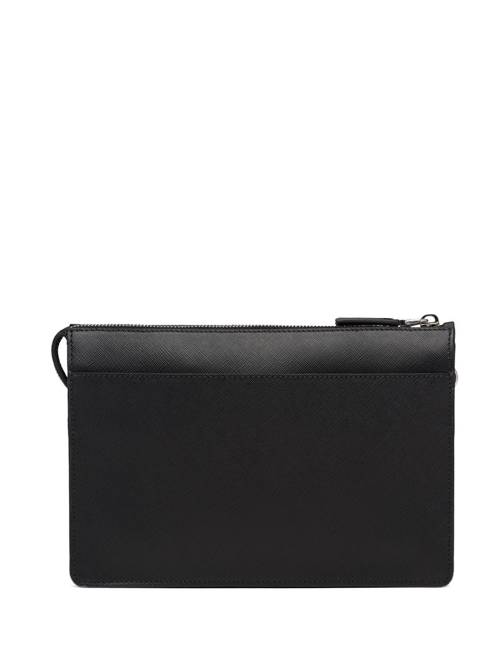 Pra*a logo clutch bag