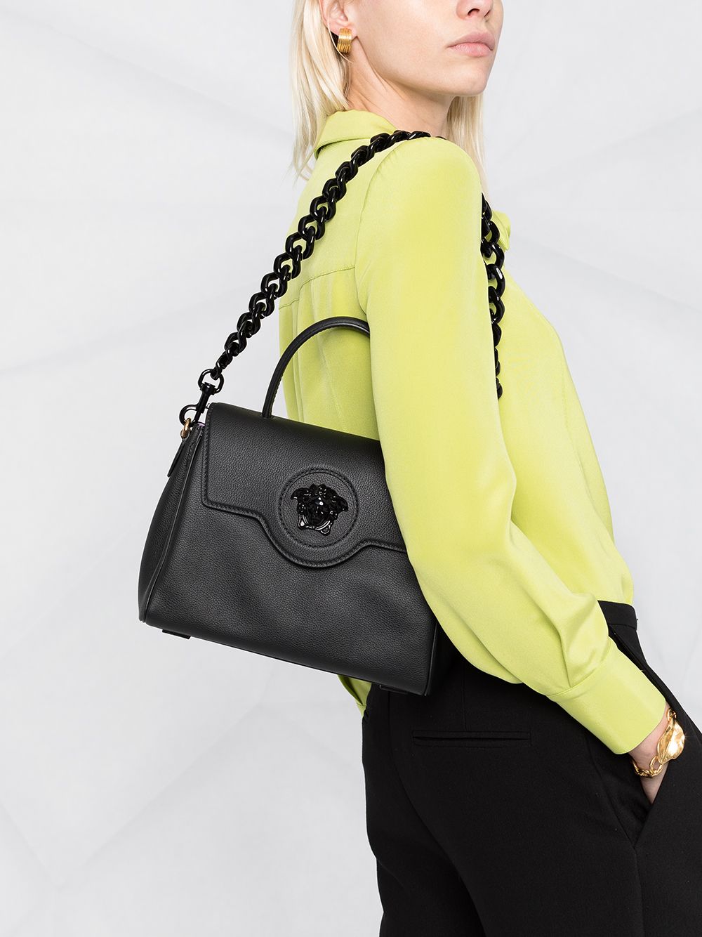 Versace Medusa head tote