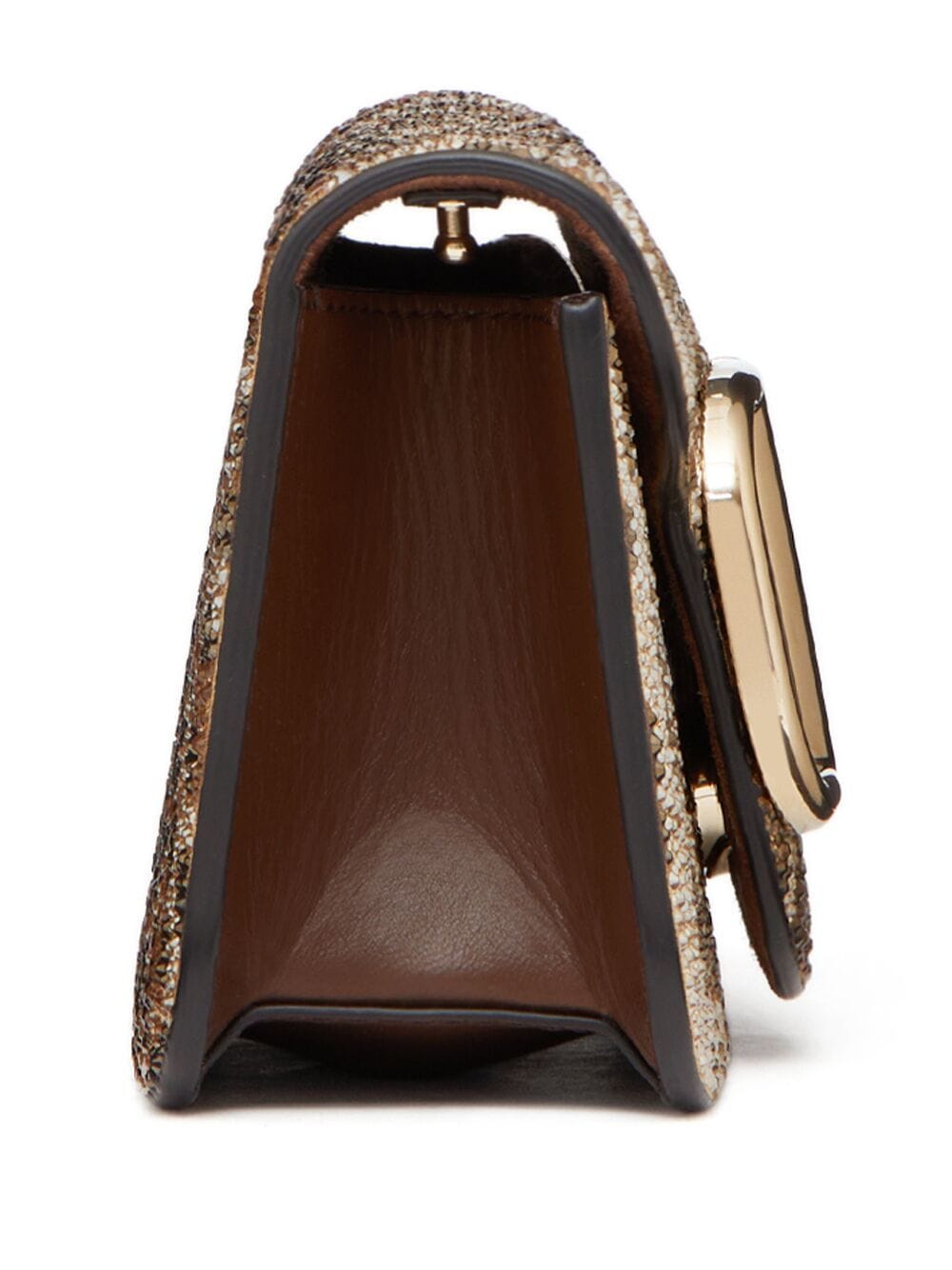 Valentino Garavani small Locò rhinestone-embellished shoulder bag