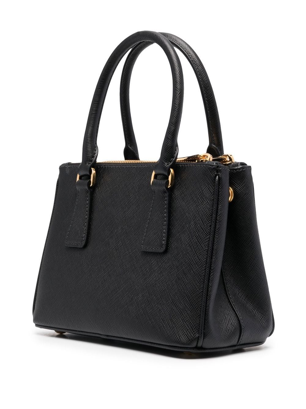 Pra*a logo-plaque tote bag