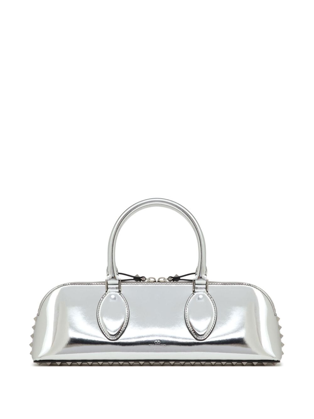 Valentino Garavani Rockstud E/W mirrored leather handbag