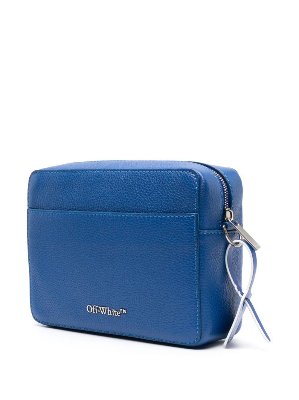 Off-White Diag-stripe leather camera bag