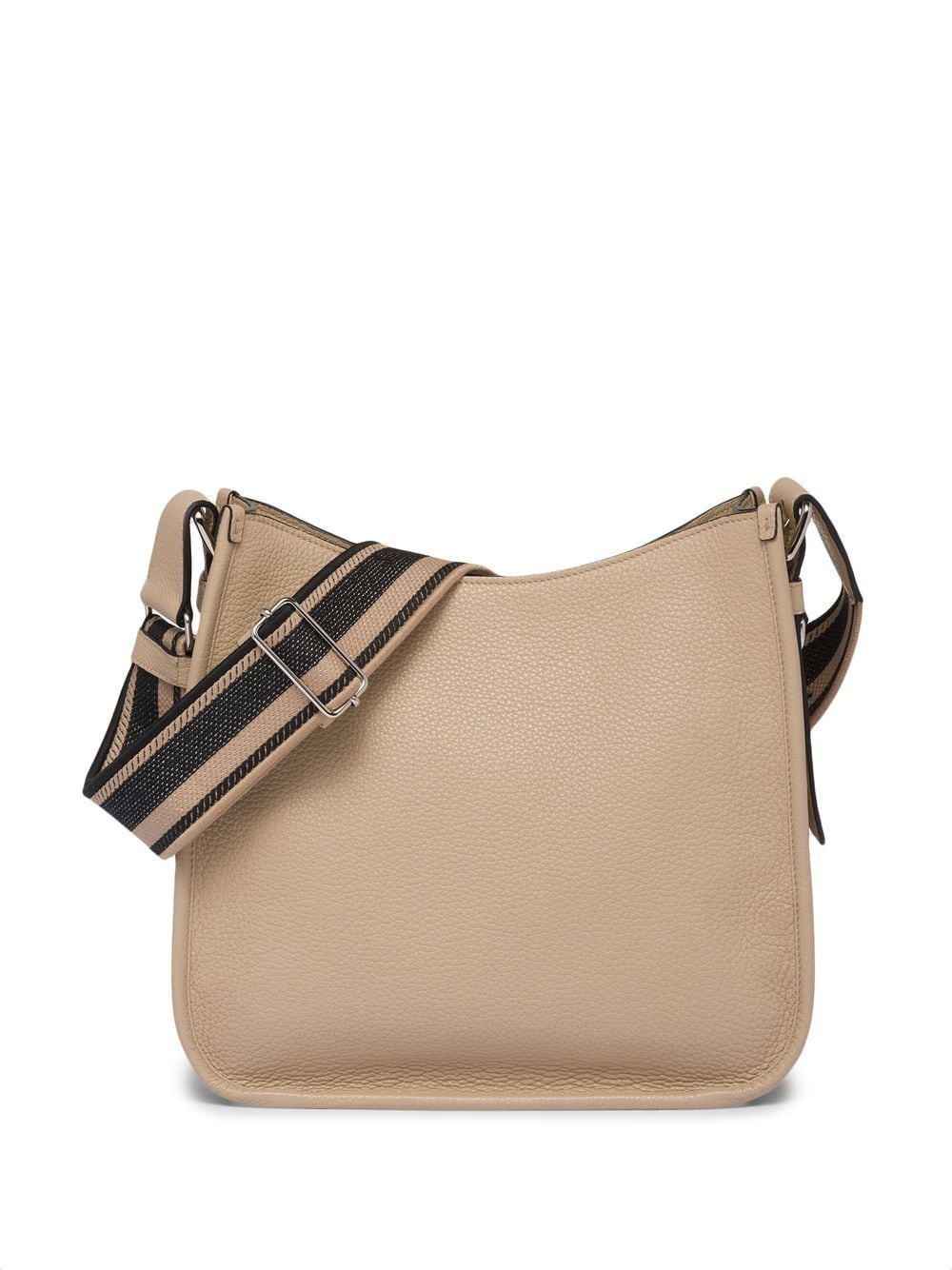 Pra*a triangle-logo hobo shoulder bag