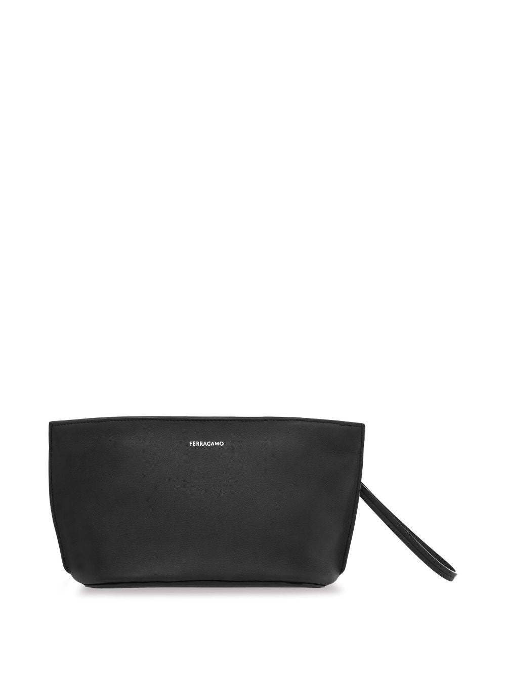 Ferragamo Geometric leather pouch