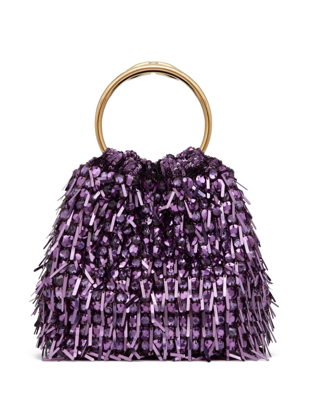 Valentino Garavani small Carry Secrets embroidered bucket bag