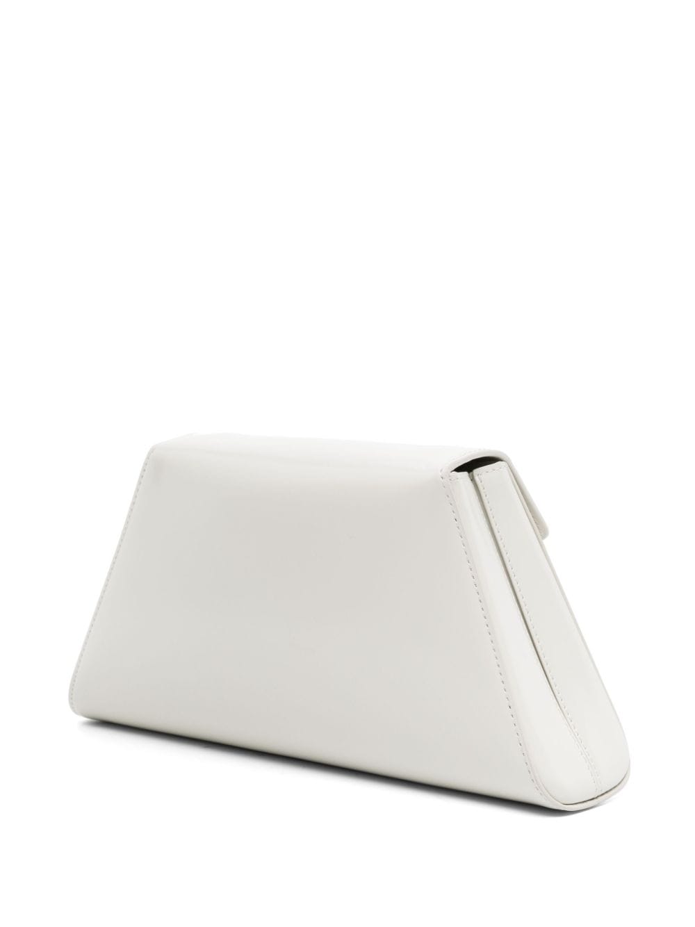 Pra*a triangle-logo leather shoulder bag