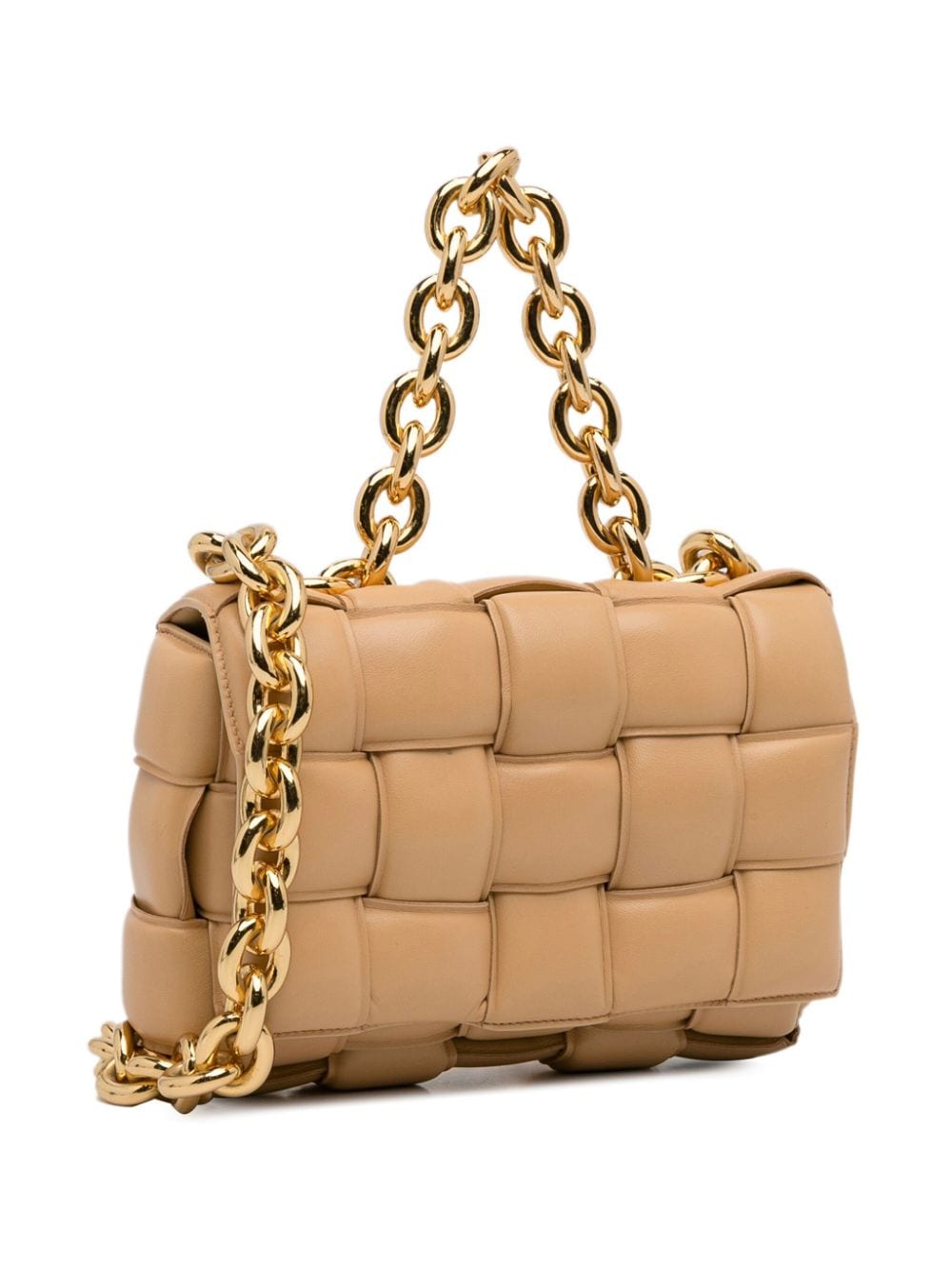 Bo*te*ga ve*ne*ta m 2012-2022 padded cassette chain two-way bag