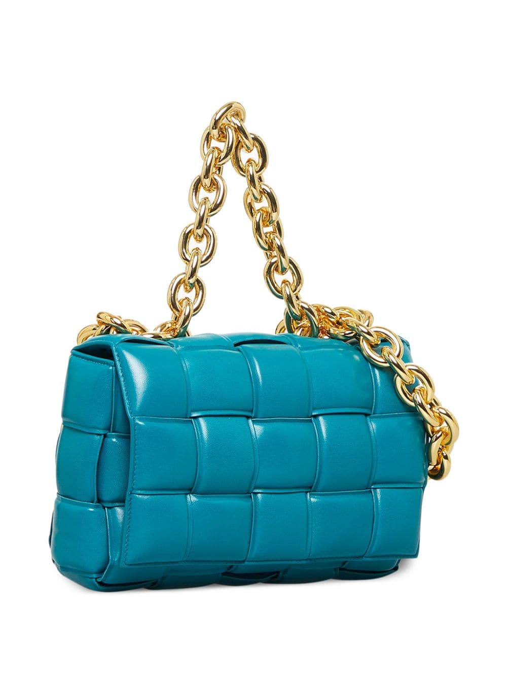 Bo*te*ga ve*ne*ta padded cassette chain two-way bag