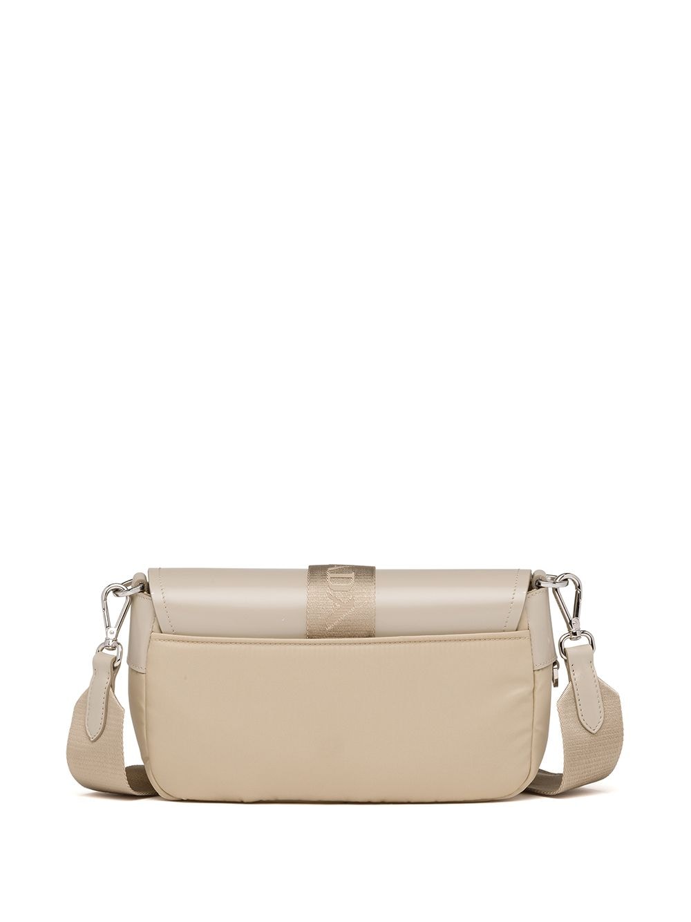 Pra*a Pra*a pocket logo-strap crossbody bag