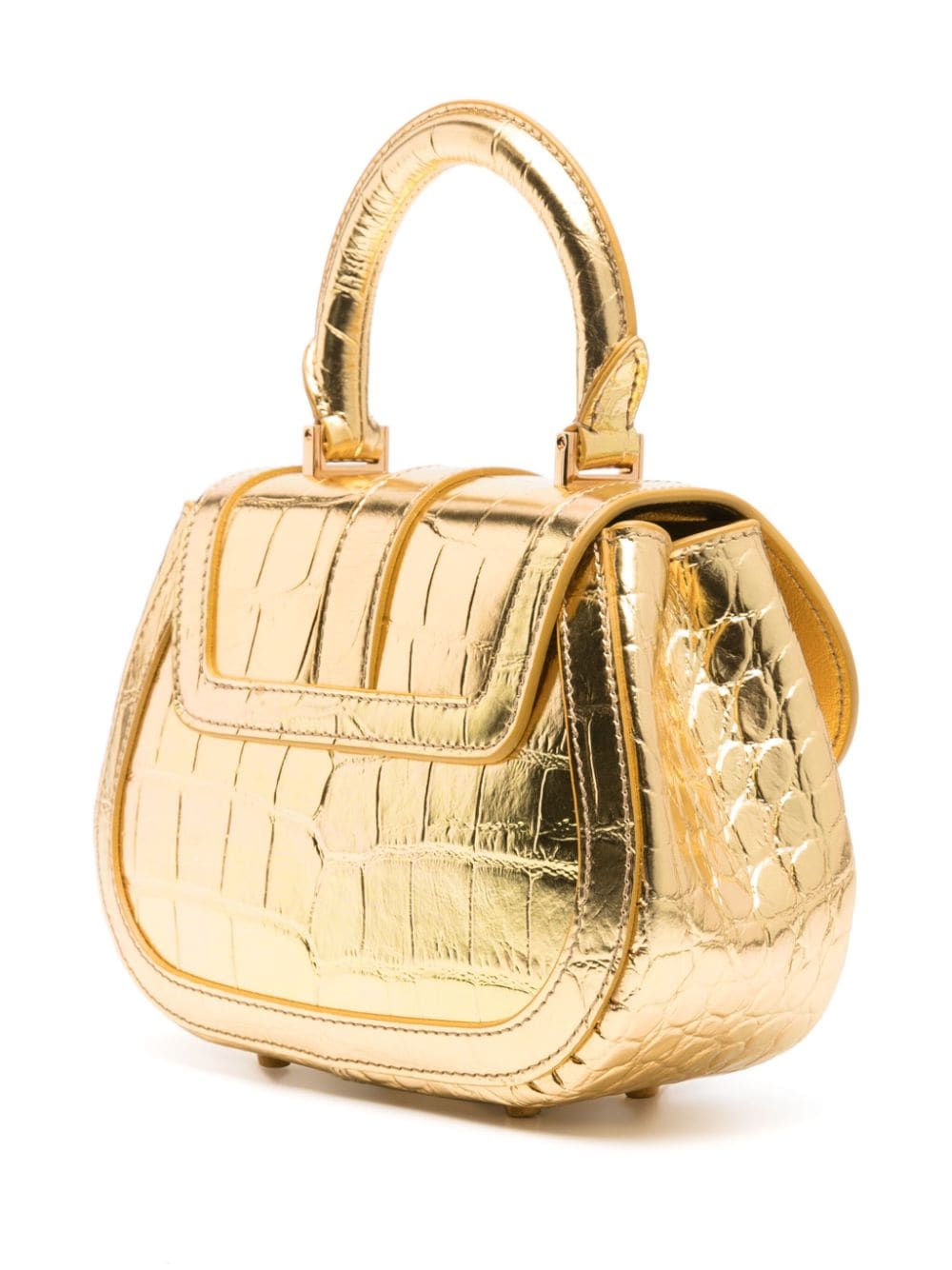 Versace Greca Goddess metallic minibag
